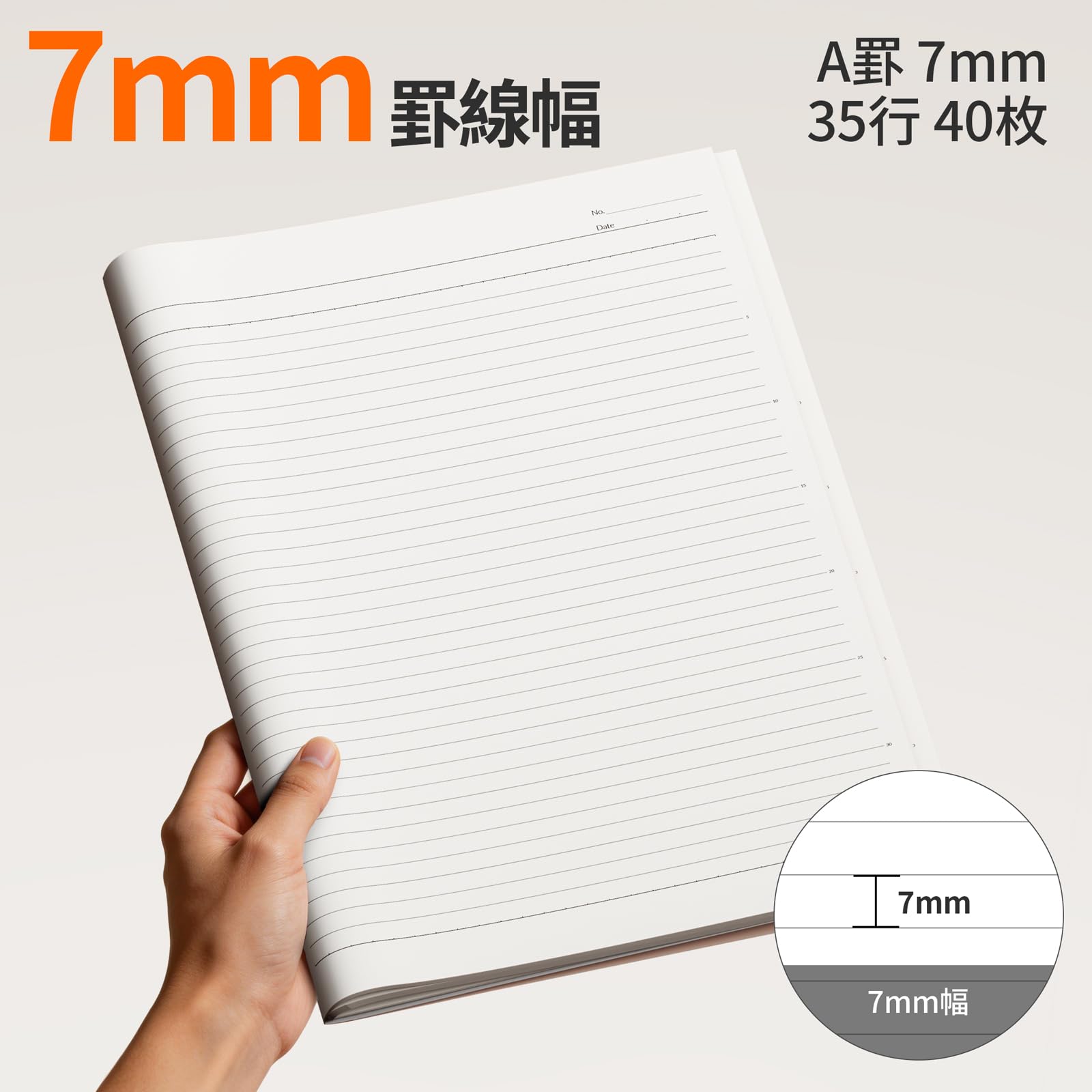 Amazon | SUNEE A4ノート 5冊セット（5色）｜A罫7mm 横罫｜40枚｜無線